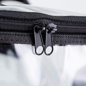 Dycica durable clear plastic construction resists daily wear while keeping contents visible.