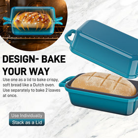 DYCYRQ enamel interior emphasizes easy cleaning and non-stick feel.