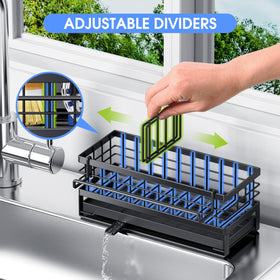 DYFVREN detachable dish cloth holder for easy cleanup near sink