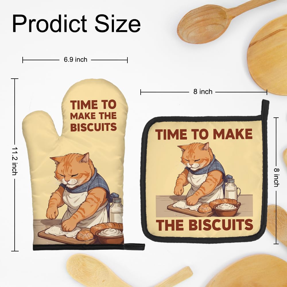 DYJYBMY pot holder set keeps counters safe during cooking.