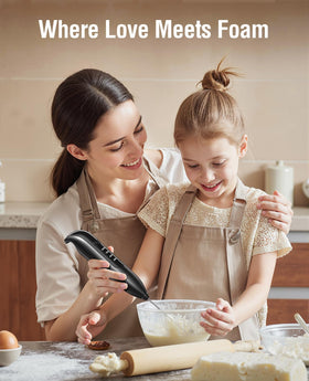 Includes magnetic charging base and sleek storage stand for organized countertops.