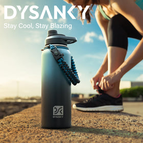 DYSANKY 40 oz bottle includes brushes and replacement straws.