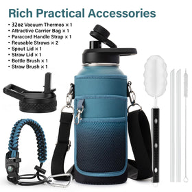 DYSANKY bottle carrier bag in vibrant colors enhances portability and style