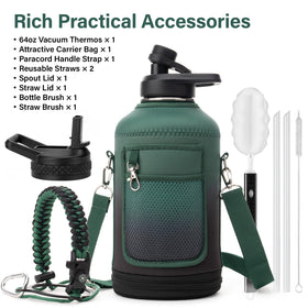 DYSANKY bottle with carrier bag and strap for easy transport