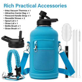 DYSANKY bottle with carrier bag and strap for easy transport.