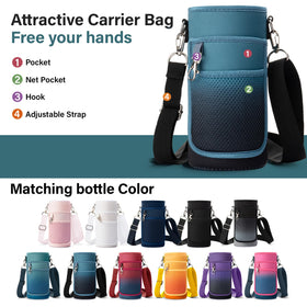 DYSANKY scratch-resistant coating keeps the bottle looking new through daily use