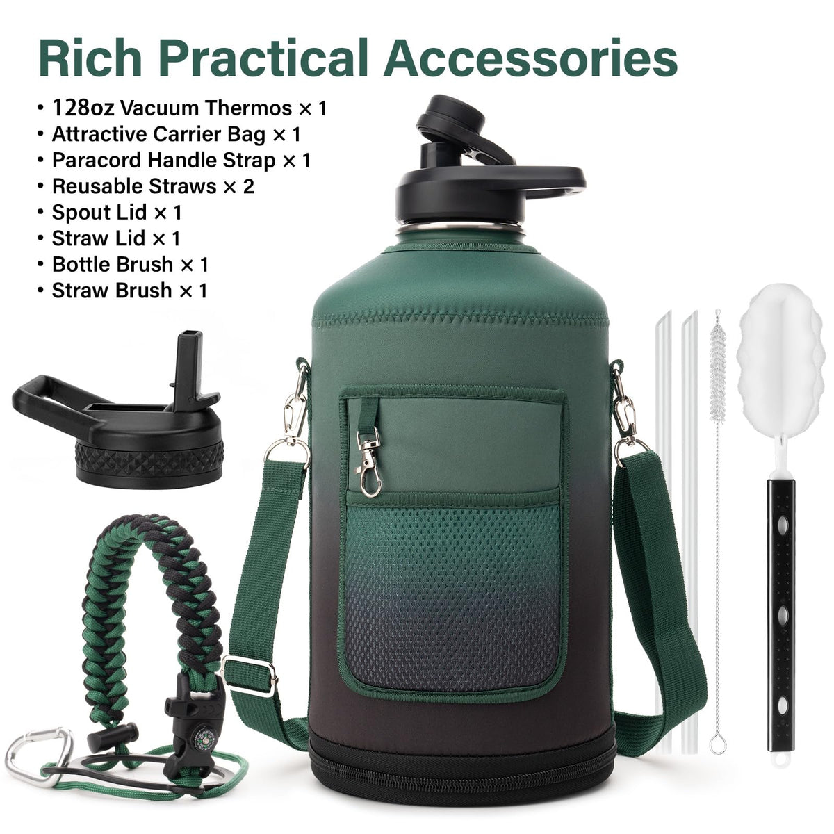 DYSANKY bottle carrier bag keeps bottle organized and easy to carry