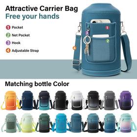 DYSANKY wide-mouth bottle with cleaning accessories for easy maintenance.