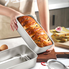 E-far bakeware is oven safe up to 450°F for versatile baking