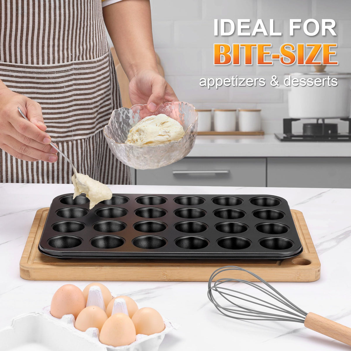 E-far even-heating pan delivering golden crusts and moist centers
