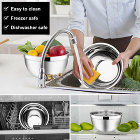 E-far lids with raised handles for easy opening and closing
