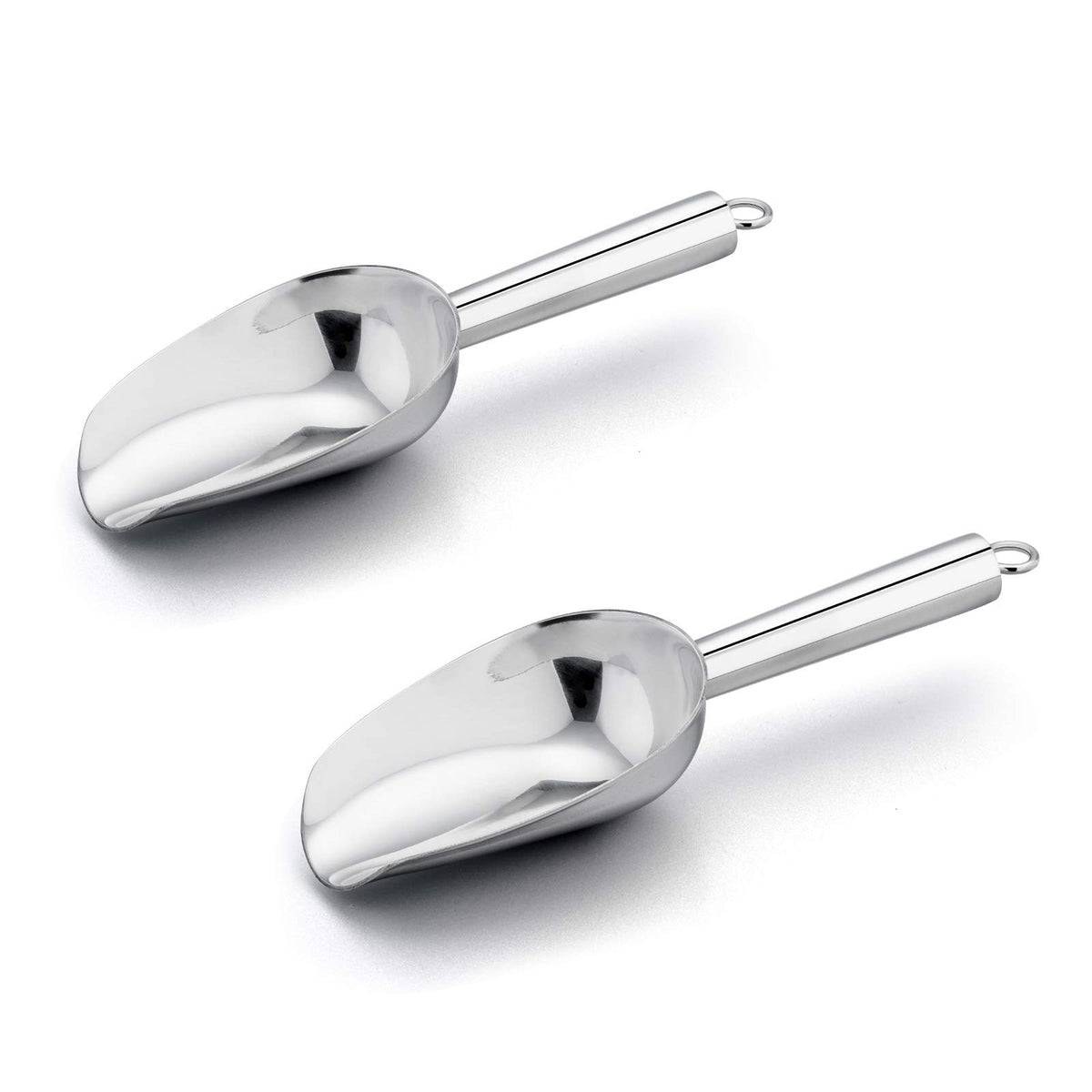 E-far mini ice scoop set, two pieces, ideal for precise portions.