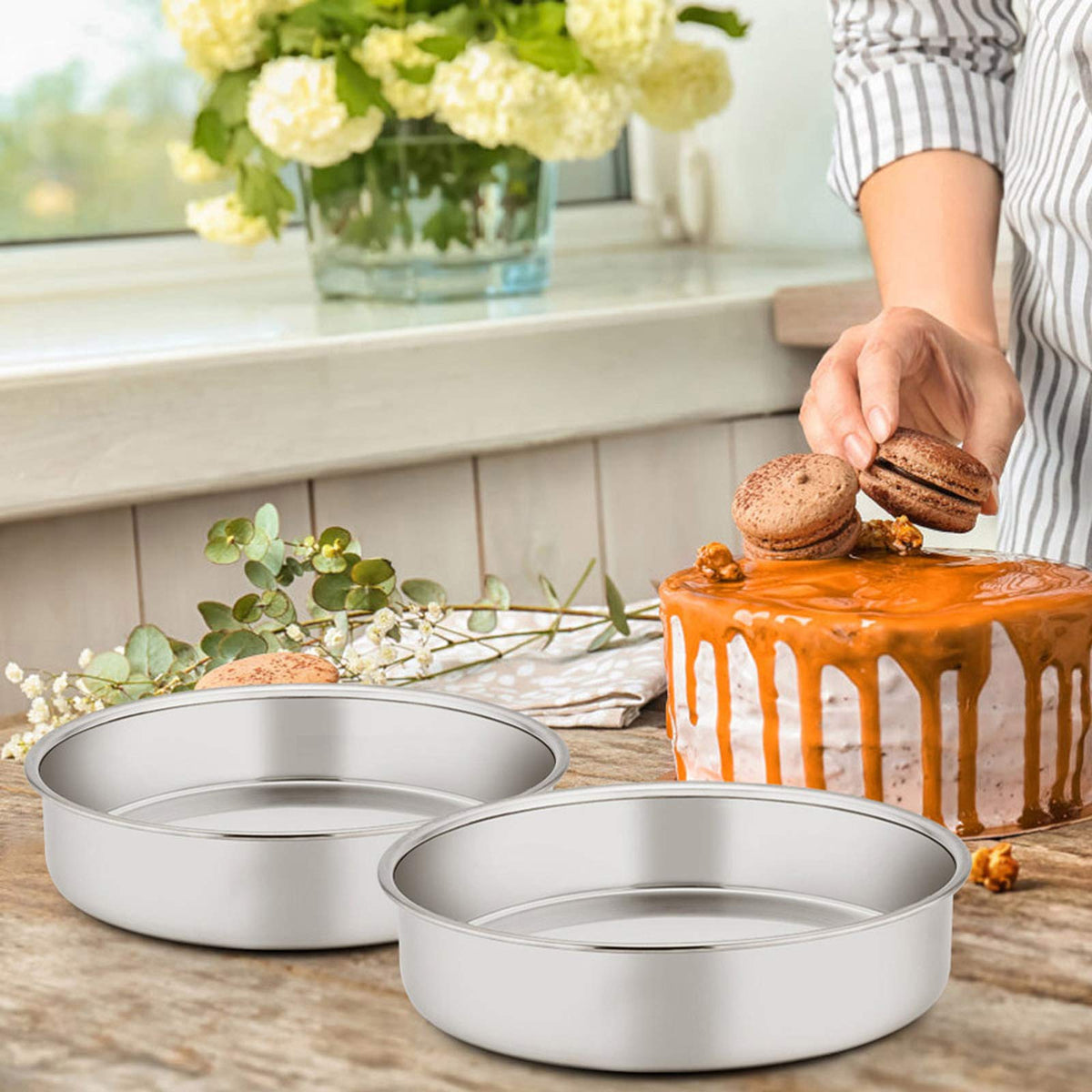 E-far no-toxic stainless steel for healthier everyday baking.