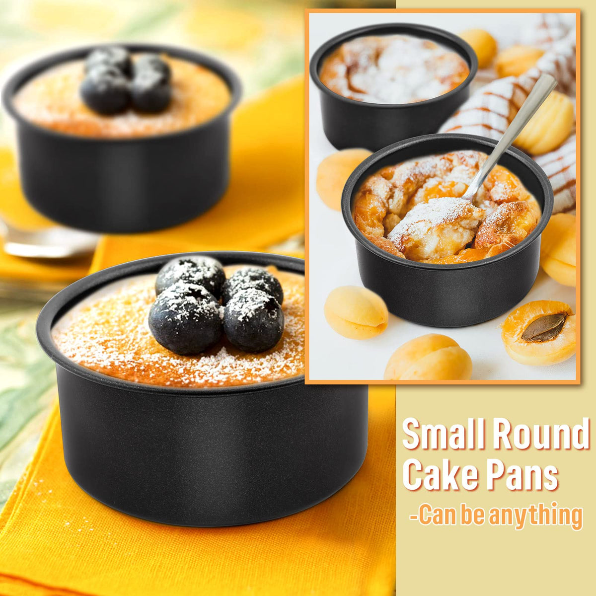 E-far nonstick coating enables easy release and cleaning