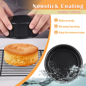 E-far stainless steel core pans resist rust for daily use