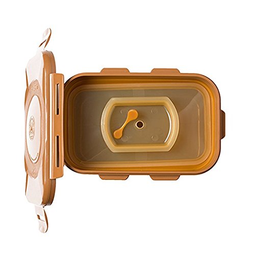 e-jen earthenware brown fermentation container designed for space-saving fridge storage