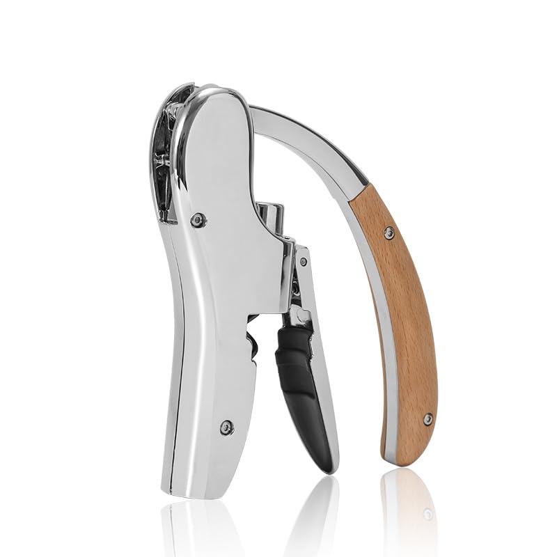 E.Palace Rabbit opener with lever design for smooth cork removal.