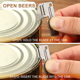 Eaasty army survival can opener compact design fits in pockets