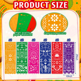 Eaasty flower pattern table runner brings color to celebrations.