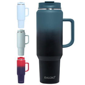 EALGRO 50 oz tumbler with handle for easy on-the-go hydration.