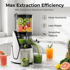 EanOruus dishwasher-safe parts speed post-juicing cleanup