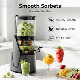 EanOruus dishwasher-safe parts make quick cleanup after juicing