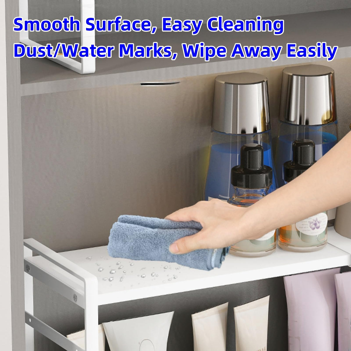 EAROND easy-clean shelf surface simplifies maintenance.