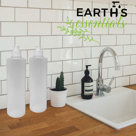 Earth's Essentials squeeze bottles suit crafter-made lotions, paints, and glues.