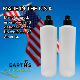 Earth's Essentials BPA-free material for safe liquid storage.
