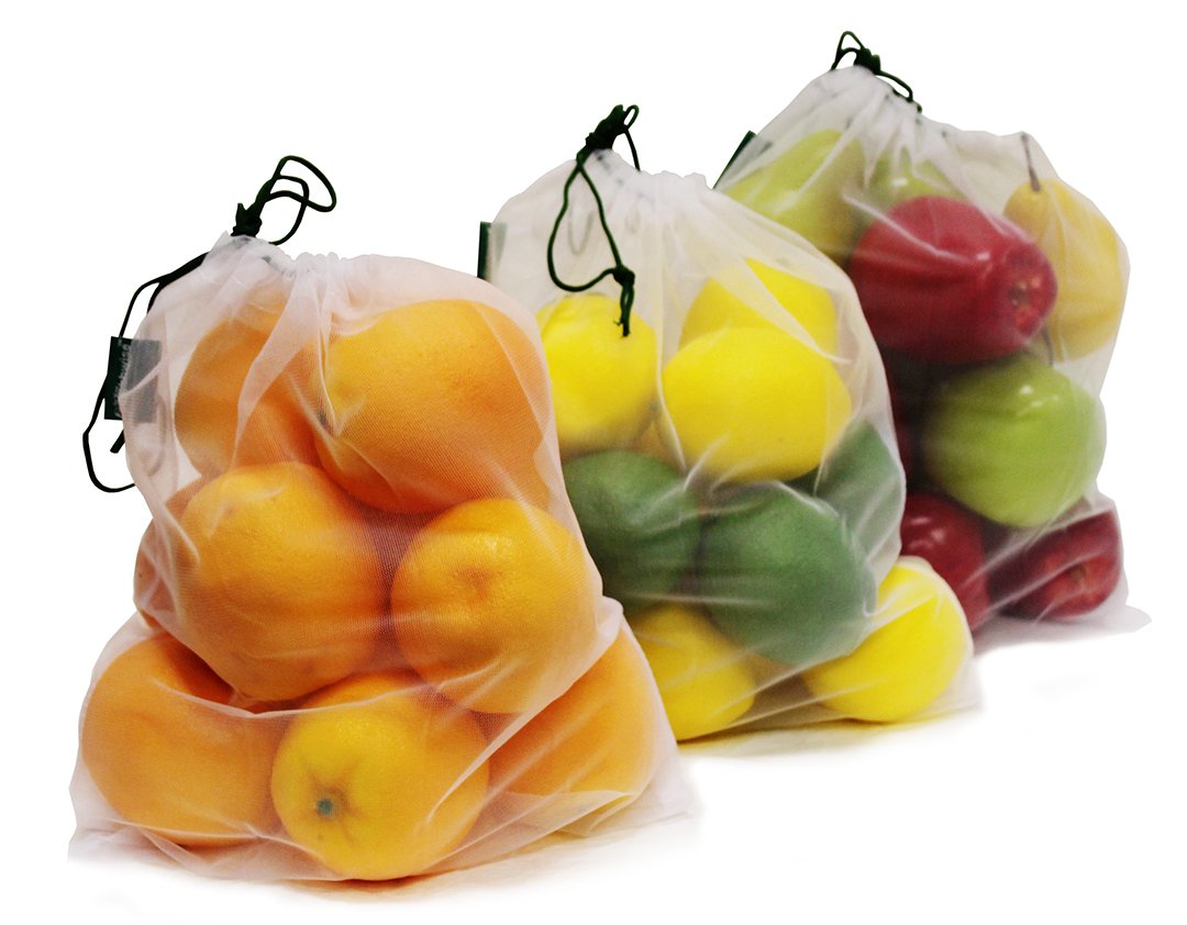 Earthwise barcode-friendly mesh bags enable quick checkout