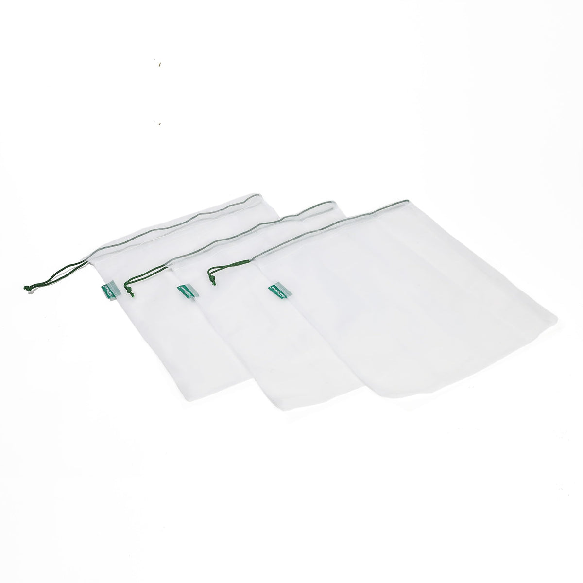 Earthwise see-through mesh bags interior view showing contents
