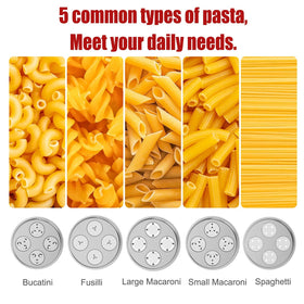 Eascandy Pasta Press spaghetti disc ready to make classic spaghetti at home.
