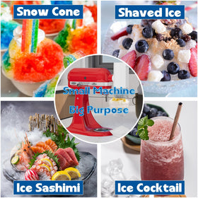 Eascandy snow cone at home is perfect for summer gatherings.