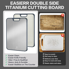 Easierr carving and serving board elevates meat and cheese presentation