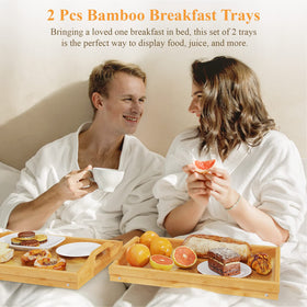 Easoger portable serving tray easy to clean after meals