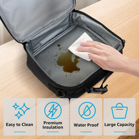Easozoom Game Console Lunch Bag cat-paw design adds gamer appeal.