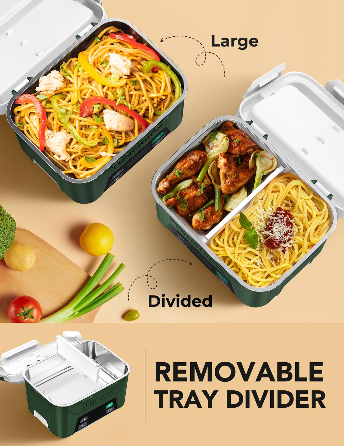 Leak-proof lid with silicone seal prevents spills during travel.