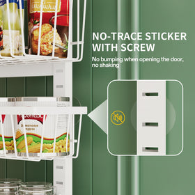 Eastherry organizer with sturdy rod supports heavier loads