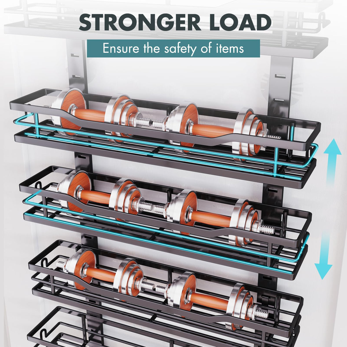Eastherry snap-on installation enables fast setup without tools.