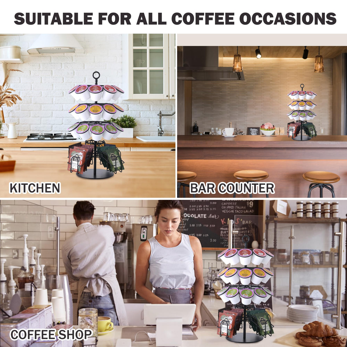 Eastsign durable metal finish provides sturdy daily-use support.