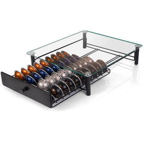 Eastsign tempered glass top offers crystal-clear visibility of your pod selection.