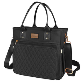 EASYA large insulated lunch bag front pocket detail keeps meals fresh on commutes.