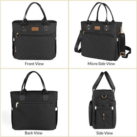EASYA nylon exterior durable stylish lunch tote for daily use.