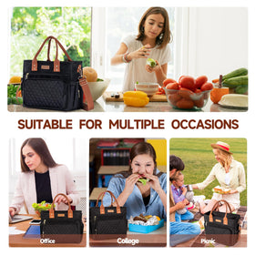EASYA lunch bag fits work, campus, picnics, and more.