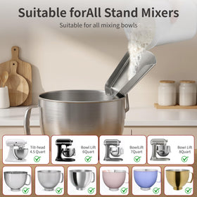 EasyBlend KitchenAid tilt-head compatibility with 4.5-7Qt mixers