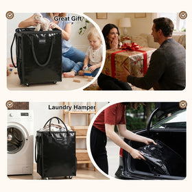 EASYSLWC tote side pockets for quick access to bottles and keys