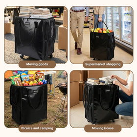 EASYSLWC tote with water-resistant exterior protecting contents