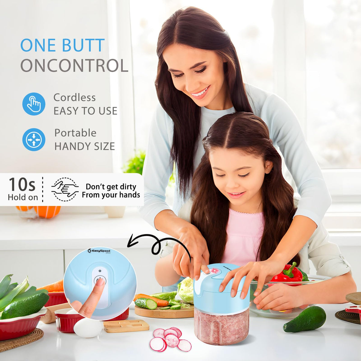 EASY SPEED easyspeed compact size fits small kitchens or camping setups