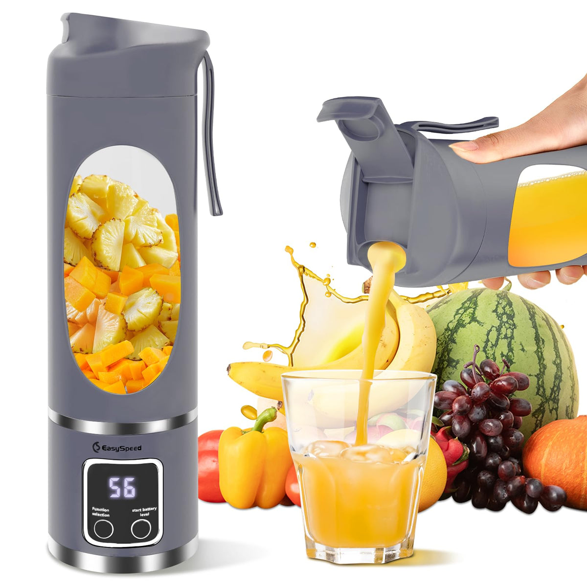 EASY SPEED dishwasher-safe cleaning for easy maintenance.