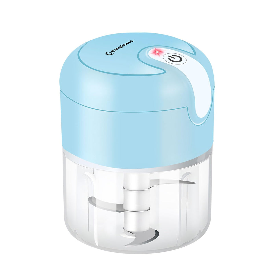 EASY SPEED easyspeed electric garlic chopper 1 cup in action for quick garlic prep